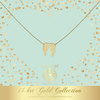 Heart to get NG13ANG18 Necklace angelwings 14 krt gold 1
