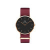 Daniel Wellington DW00100269 Classic Man 40 mm Roselyn Black rosegold horloge 1