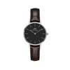 Daniel Wellington DW00100238 Classic Petite 28 mm York Black silver horloge 1