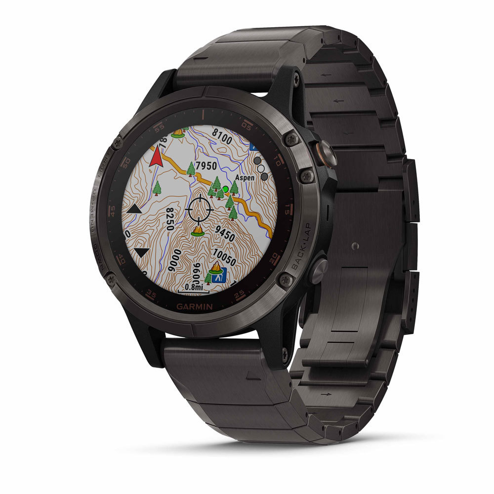 Garmin 010-01988-03 Fenix 5 PLUS Multisport GPS Smartwatch