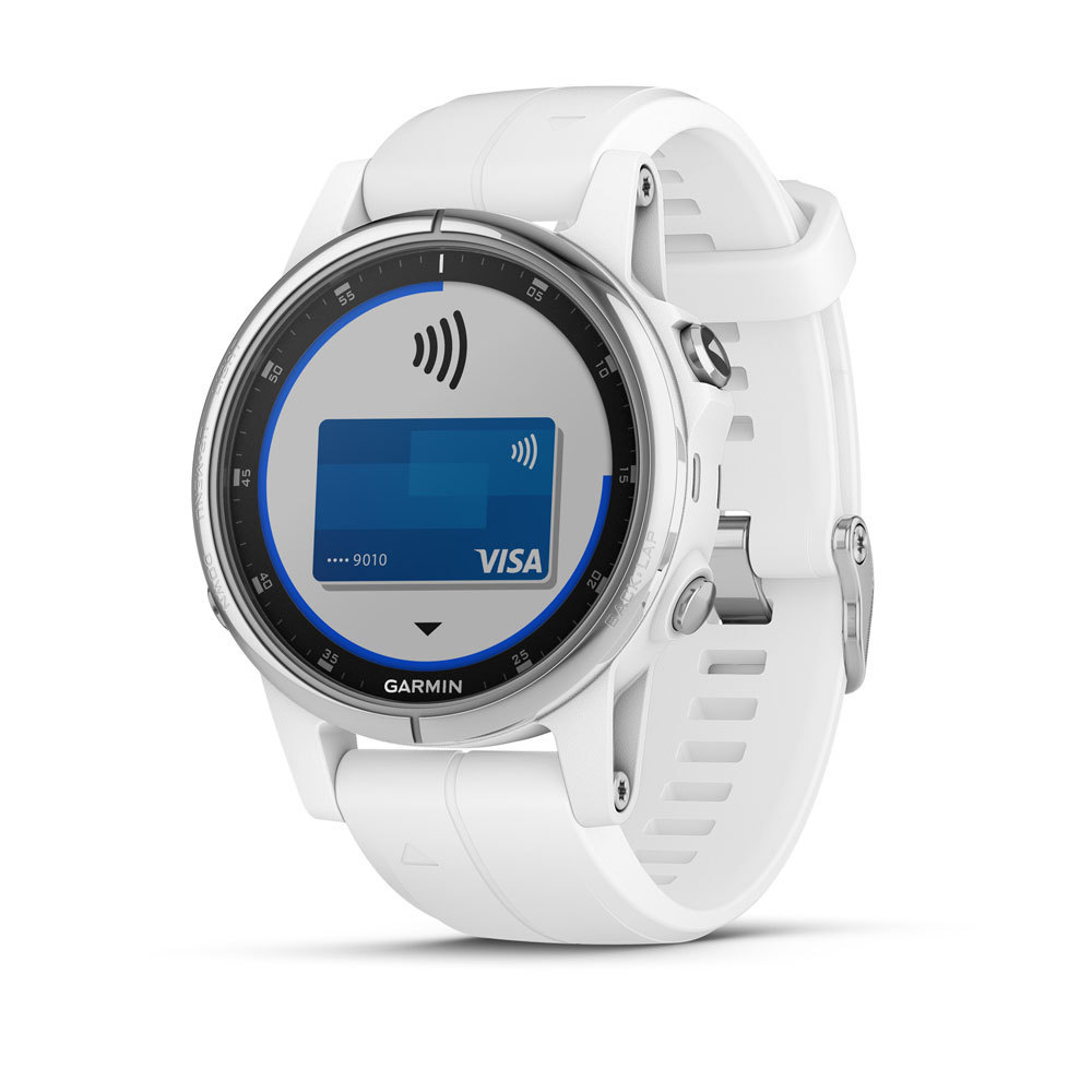 Garmin 010-01987-01 Fenix 5S PLUS Multisport GPS Smartwatch