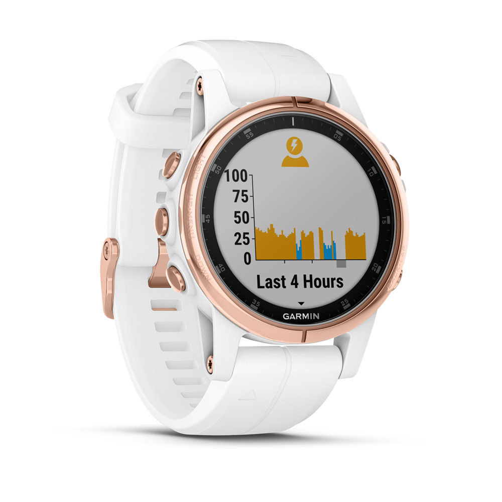 Garmin 010-01987-07 Fenix 5S PLUS Multisport GPS Smartwatch