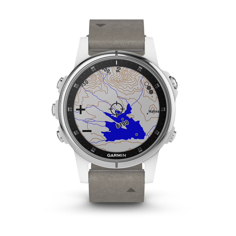 Garmin 010-01987-05 Fenix 5S PLUS Multisport GPS Smartwatch