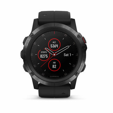 Garmin 010-01989-01 Fenix 5X PLUS Multisport GPS Smartwatch