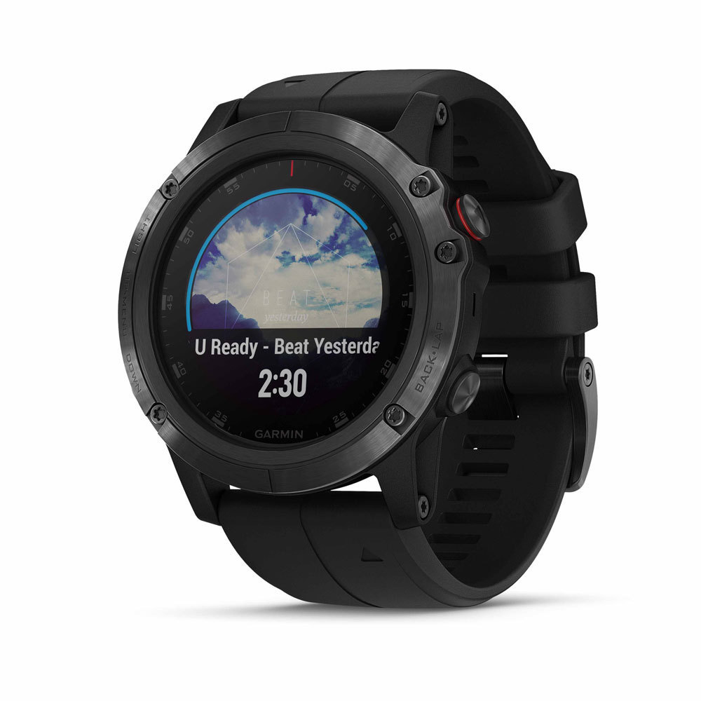 Garmin 010-01989-01 Fenix 5X PLUS Multisport GPS Smartwatch