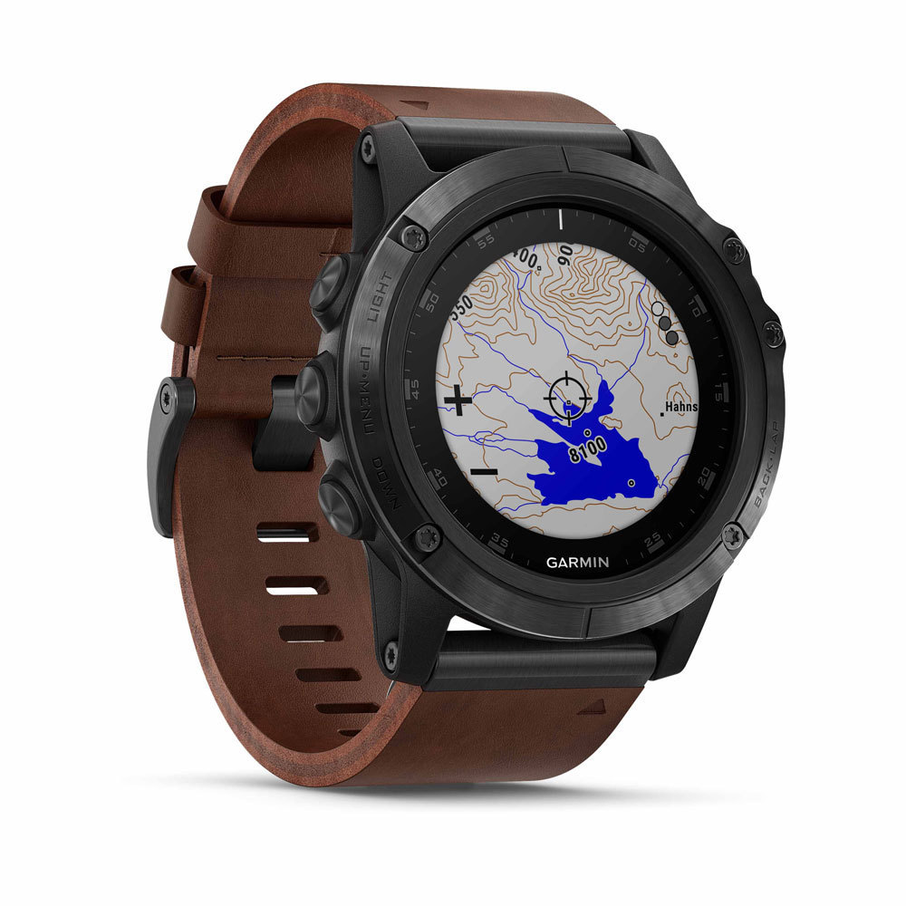Garmin 010-01989-03 Fenix 5X PLUS Multisport GPS Smartwatch