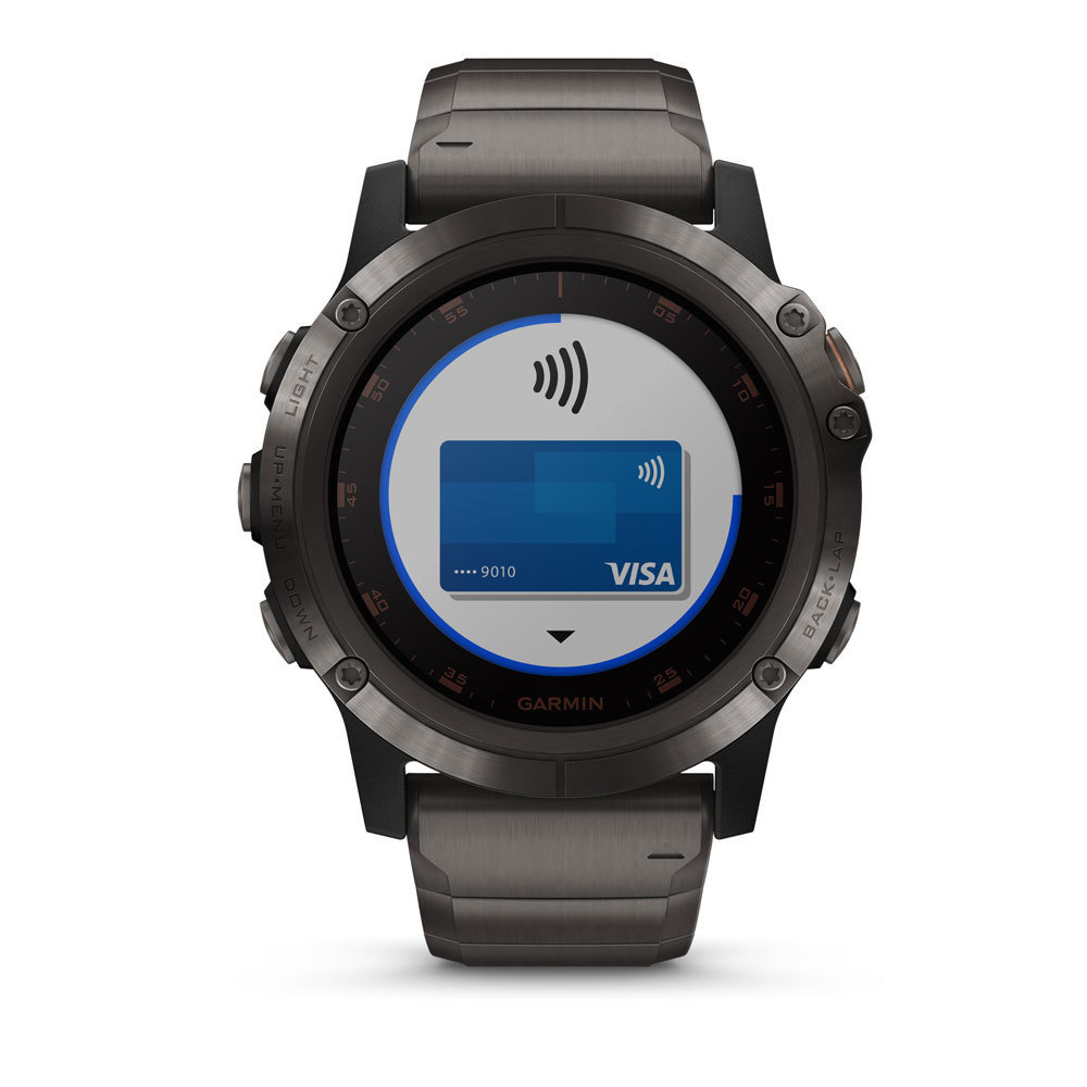 Garmin 010-01989-05 Fenix 5X PLUS Multisport GPS Smartwatch