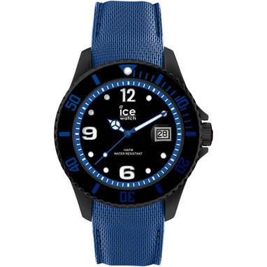 Ice-Watch IW015783 ICE Steel Black blue Large 44 mm horloge