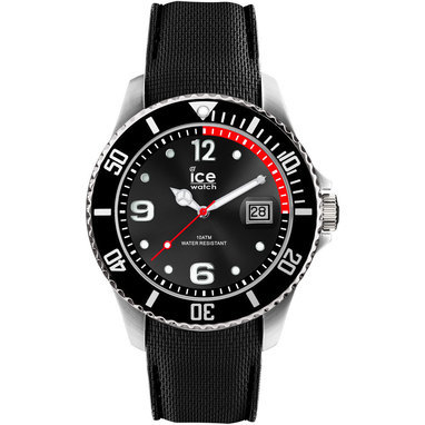 Ice-Watch IW016030 ICE Steel Black Medium 40 mm horloge