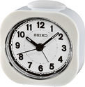 Seiko Travel Alarm Clock White QHE121W