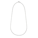 White gold length necklace - gourmet - 1.4mm 45 cm - gourmet - 1.4 mm wide 201.3001.45
