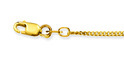 Glow 201.0350.32 Necklace Gourmet link yellow gold 1.4 mm 3.2 grams 50 cm