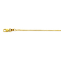 Glow 201.1138.27 necklace Venetian yellow gold 0.9 mm 2.7 grams 38 cm
