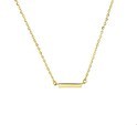 House collection 4019027 Necklace Yellow gold Bar 1.0 mm 41 + 4 cm