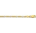 House collection 4003998 Necklace Yellow gold Figaro 2.7 mm x 42 cm