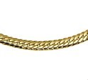 House collection 4017900 Necklace Yellow gold Gourmet 6.5 mm x 45 cm