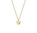 House collection 4018524 Necklace Yellow gold Heart 1.0 mm 41 + 4 cm