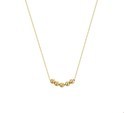 House collection 4018705 Necklace Yellow gold 5 X Sliding ball 1.0 mm 40-42-44 cm