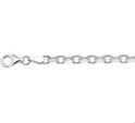1002365 Silver Chain Anchor 3.7 mm 45 cm
