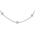House collection 1320719 Silver Necklace Zirconia 40 + 4 cm