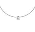 House collection 1316643 Silver Necklace Zirconia 1.0 mm 45 cm