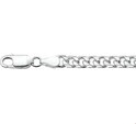 House collection 1321666 Silver Chain Cut Gourmet 5.0 mm 21 cm