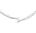 House Collection 1326621 Silver Necklace Connector Pearl 4.0 mm 42 + 3 cm