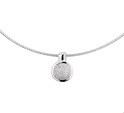 House collection 1327915 Silver Necklace Round Zirconia 1.5 mm 42 + 3 cm