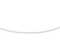 House collection 4103331 Necklace White gold Anchor 0.8 mm