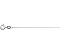 House collection 4103782 Necklace White gold Anchor 1.0 mm x 42 cm