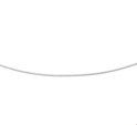 House collection 4102117 Necklace White gold Venetian 0.6 mm