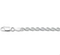 House collection 1002181 Silver Chain Cord 3.5 mm x 50 cm long