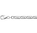 House collection 1002499 Silver Necklace Greek 4.5 mm x 60 cm long