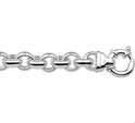 House collection 1017490 Silver Chain Jasseron 6 mm x 45 cm long