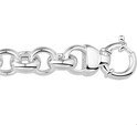 House collection 1015968 Silver Chain Jasseron 12.5 mm x 50 cm long