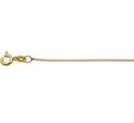 House collection 4016336 Necklace Yellow gold Gourmet 0.8 mm