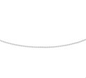 House collection 4102115 Necklace White gold Anchor 0.8 mm