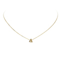 Glow Gold Necklace - 3 Corner With Zirconia 40 Cm + 202.0522.43