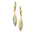 House collection Earrings Yellow gold 27.5 mm x 6.5 mm