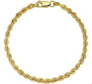 House collection Bracelet Gold Cord 3.9 mm 18 cm