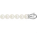 House collection Bracelet Silver Pearl 8 mm 18.5 cm
