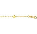 House collection Bracelet Gold Star 4.5 mm 9 - 11 cm