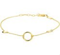 House collection Bracelet Gold Rounds 0.9 mm 16.5 + 2 cm