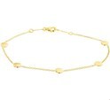 House collection Bracelet Gold Rounds 1.3 mm 17 - 19 cm