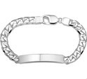 House Collection Engraving Bracelet Silver Gourmet Plate 8 mm 20 cm