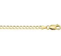 House collection Bracelet Gold Cut Gourmet 3.3 mm 20 cm