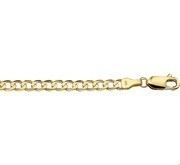 House collection Bracelet Gold Cut Gourmet 3.9 mm 21 cm