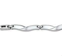 House collection Bracelet Steel Poli/mat 7 mm 19-21 cm