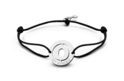 Key Moments 8KM-A00015 Bracelet with steel letter O and key one-size silver
