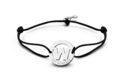 Key Moments 8KM-A00023 Bracelet with steel letter W and key one-size silver